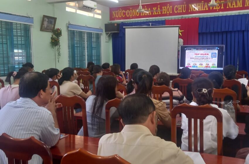  Tập huấn giáo dục Stem lớp 1-5