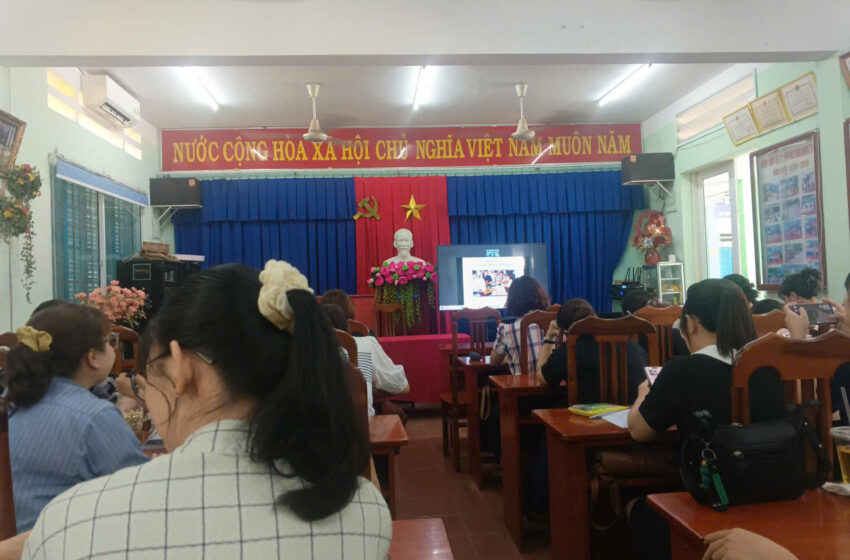  Tập huấn Phương pháp, kỹ năng và cách thức tổ chức hoạt động trải nghiệm, hướng nghiệp trong trường học.