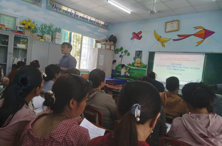  Tập Huấn Kiến Thức An Toàn Vệ Sinh Thực Phẩm