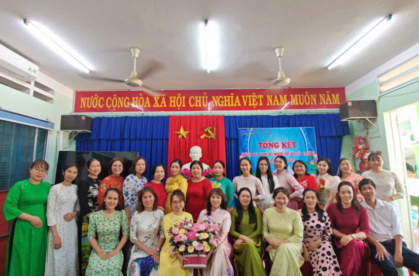  TỔNG KẾT HỘI THI GIÁO VIÊN CHỦ NHIỆM LỚP GIỎI CẤP TRƯỜNG – Năm học 2025-2026